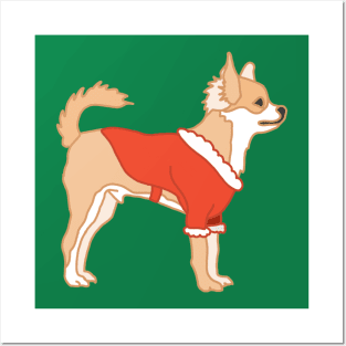 Chihuahua Christmas Posters and Art